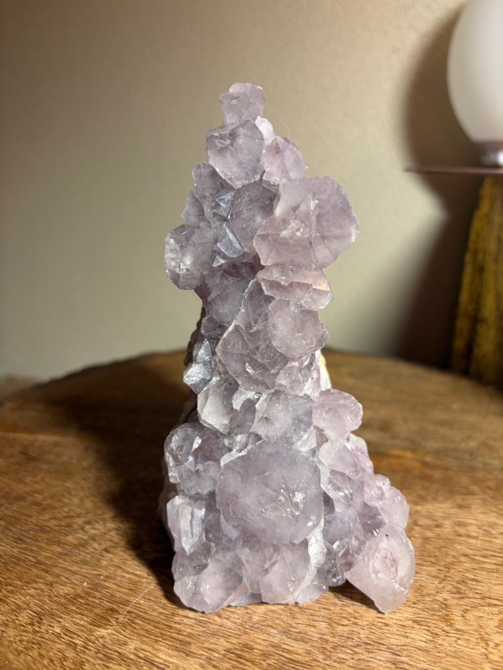 Natural Lavender Amethyst Crystal Cluster